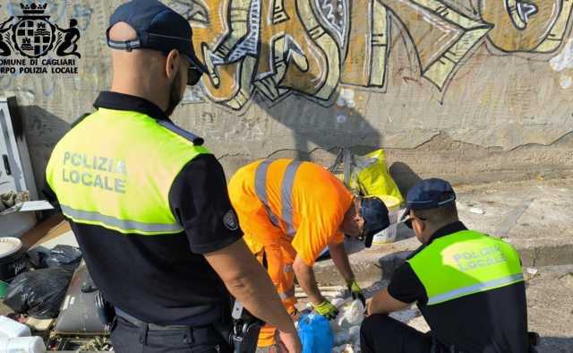 Cagliari, da gennaio più di mille irregolarità sui rifiuti: sanzioni per evasori e abbandoni