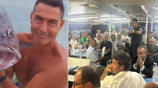 Villasimius, Vannacci a cena in barca con i sostenitori sardi: 