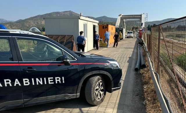 Villaputzu, incendio doloso in un cantiere edile sulla ex statale 125