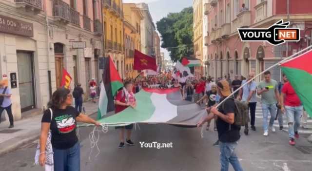 L'Italia si ferma per Gaza, sciopero generale e corteo anche a Cagliari: 