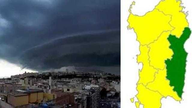 Scatta l'allerta meteo per i temporali in Sardegna: l'avviso della protezione civile