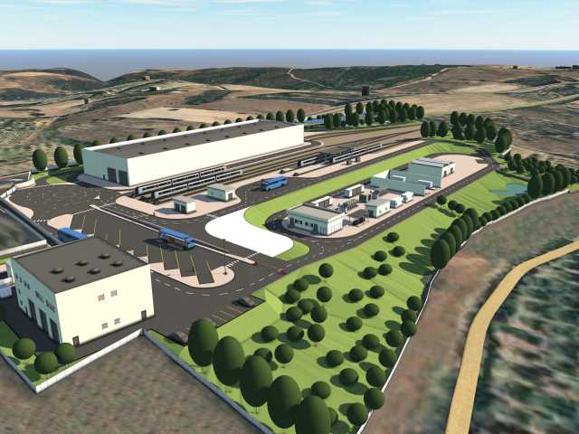 Mandas, via ai lavori per la centrale di produzione a idrogeno peri treni Arst