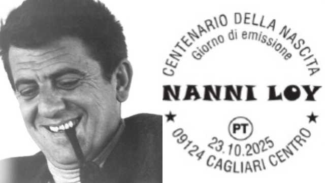 Poste Italiane celebra Nanni Loy: un francobollo speciale per i 100 anni del regista cagliaritano