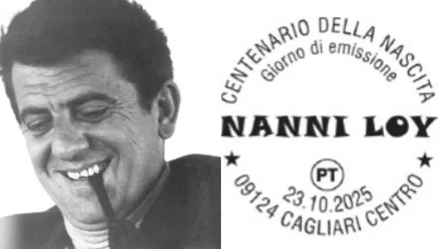 Francobollo Nanni Loy