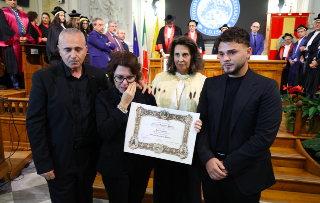 Laurea alla memoria per Sara Campanella, il fratello: 