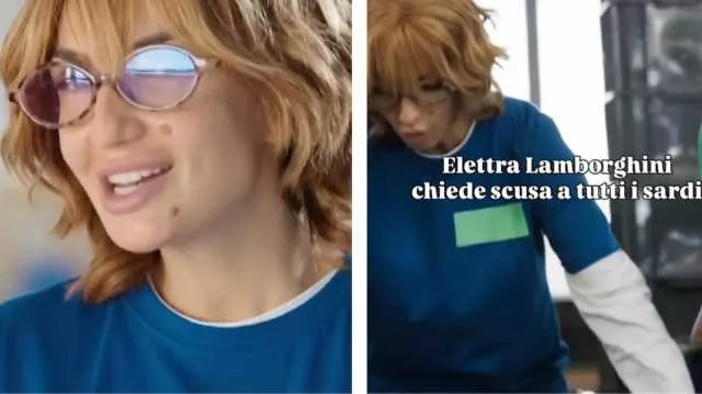 Elettra Lamborghini Ramona Boss in incognita, Elettra Lamborghini si finge sarda: