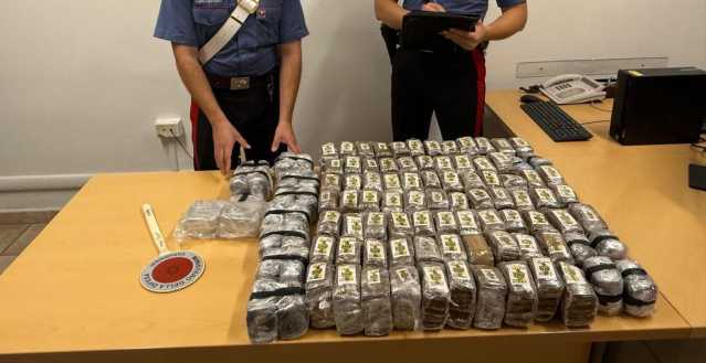 Più di 50 chili di hashish dentro un bidone interrato sotto una quercia: la scoperta a Bari Sardo