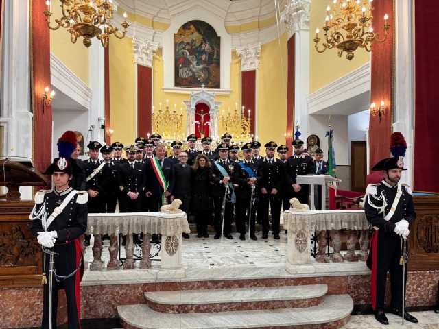 Carloforte ospita la solenne messa dell’Arma dei carabinieri