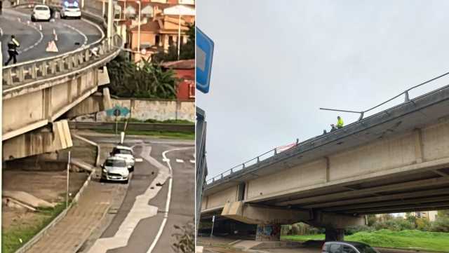 Incidente sull'asse mediano, i detriti finiscono in via Lubich. I residenti: 