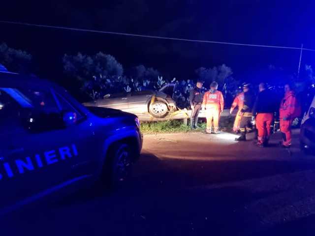 Guspini, perde il controllo dell'auto e finisce fuori strada: muore un 49enne