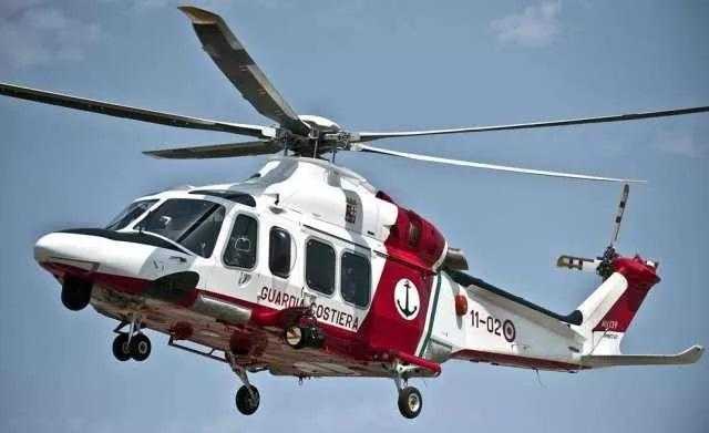 Elicottero Guardia Costiera Ricerche Martina Lattuca a Calamosca, costa cagliaritana