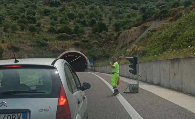 Verifiche nella galleria Gutturu Frascu sulla 125 var: deviazioni e possibili disagi