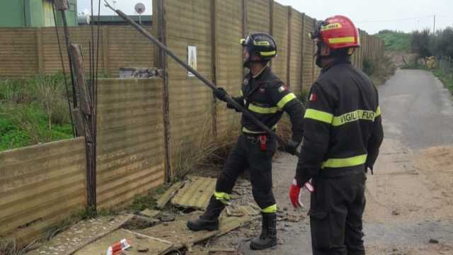 Maltempo nel nuorese, 70 interventi dei vigili del fuoco: allagamenti e strade bloccate