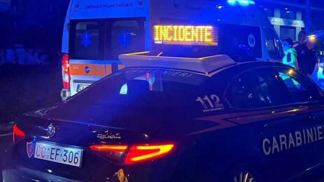 Villacidro, auto esce di strada sulla provinciale 60: due 50enni in codice rosso