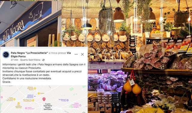 Furto Prosciutto Furto alla