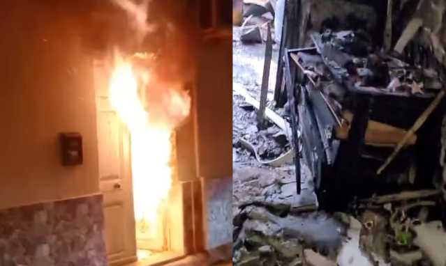 Incendio Monserrato Casa 16 Dicembrew