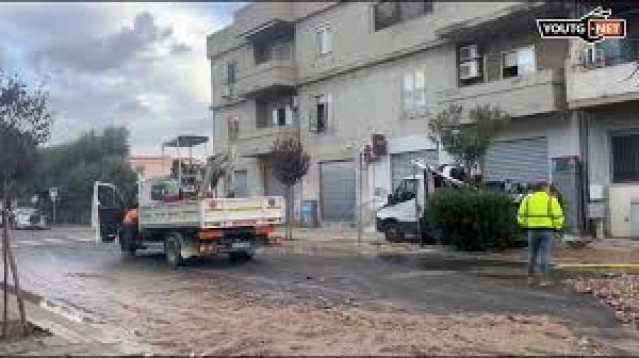 Rotture della condotta di Manara a Quartu, Abbanoa: 