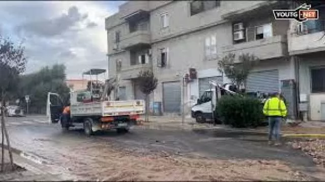 Rotture della condotta di Manara a Quartu, Abbanoa: 