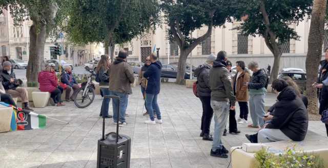 A Cagliari il sit-in per la liberazione dell’attivista arrestata in Ungheria (Video)