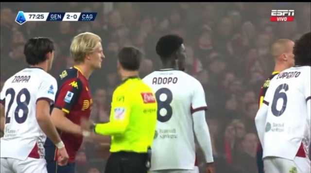 Genoa-Cagliari finisce 3 a zero: rossoblù beffati in trasferta 