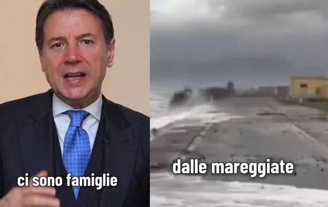Giuseppe Conte Su Fondi Maltempo