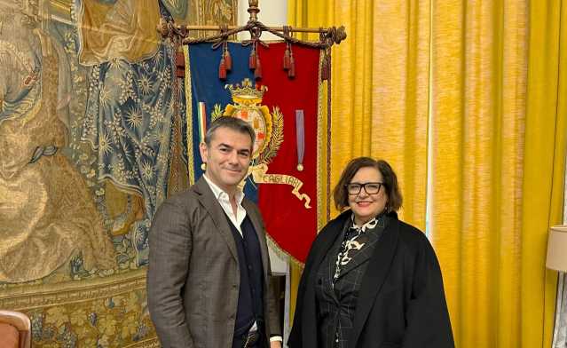 Cagliari, il nuovo prefetto Paola Dessì in visita a Palazzo Bacaredda