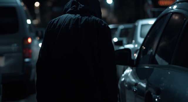 Uomo Di Spalle Cappuccio Immagine Ia