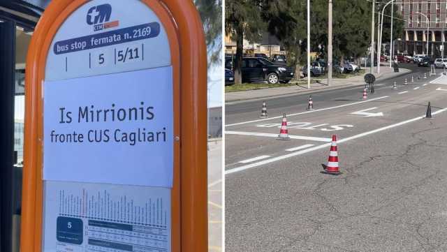 Cagliari, nuove fermate Ctm davanti al Cus e zona 30 in via Is Mirrionis: 