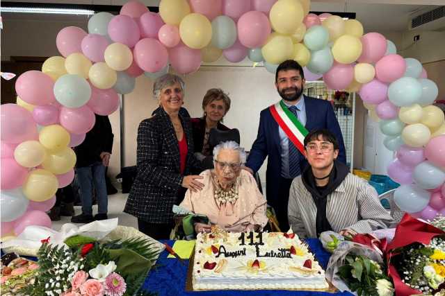Tanti auguri signora Luisetta: 111 anni per la donna più longeva in Sardegna