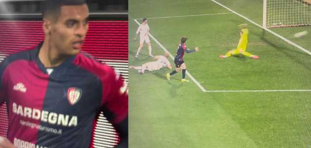 Cagliari-Lazio finisce pari (0-0), rossoblù in dieci dopo l'espulsione di Mina