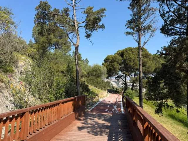 Cagliari, aperta la nuova pista ciclabile al parco di Monte Claro