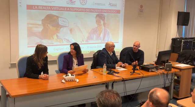 Oncologia, la realtà virtuale arriva al Brotzu: 