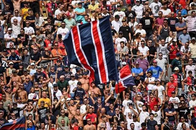 Tifosi in Curva Nord durante Cagliari-Udinese | Foto Luigi Canu