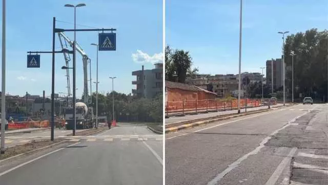 Cagliari, via Vesalio verso la riapertura: 