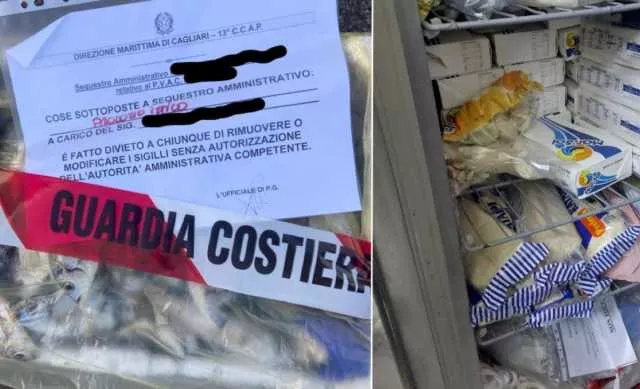 Blitz dei Nas in un ristorante etnico a Cagliari: 100 chili di pesce sequestrato