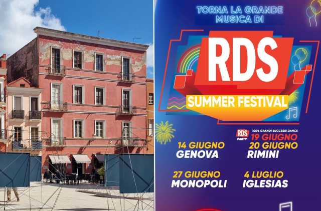 Rds Summer Festival A Iglesias Il Summer Festival di Rds sbarca in Sardegna, tappa a Iglesias: ecco quando