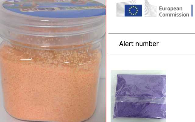 Sabbia colorata per bambini 