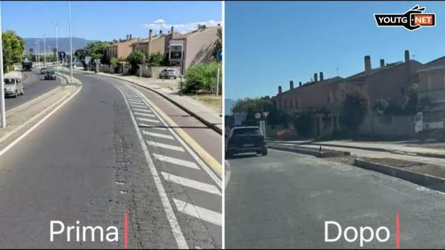 Via Vesalio Prima E Dopo