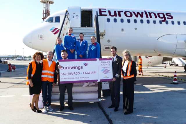 Cagliari, inaugurato il primo volo diretto per Salisburgo del Gruppo Lufthansa