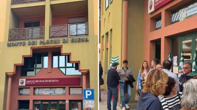 Monte dei Paschi, dipendenti in sciopero a Cagliari: 