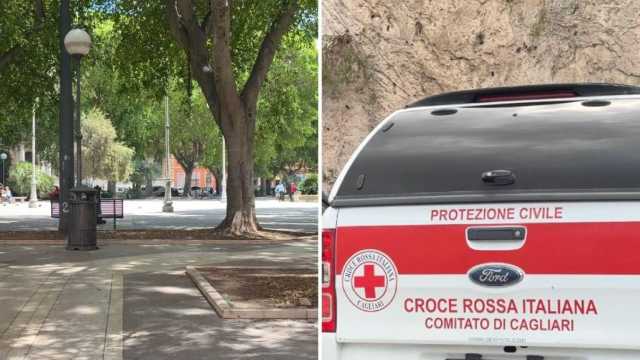 Cagliari, croce rossa e polizia locale in piazza del Carmine: via al pronto intervento sociale