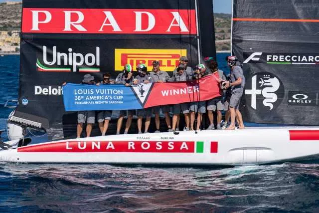 Ian Roman Photo Regatta Americas Cup America's Cup, il trionfo di Luna Rossa nel Golfo degli Angeli