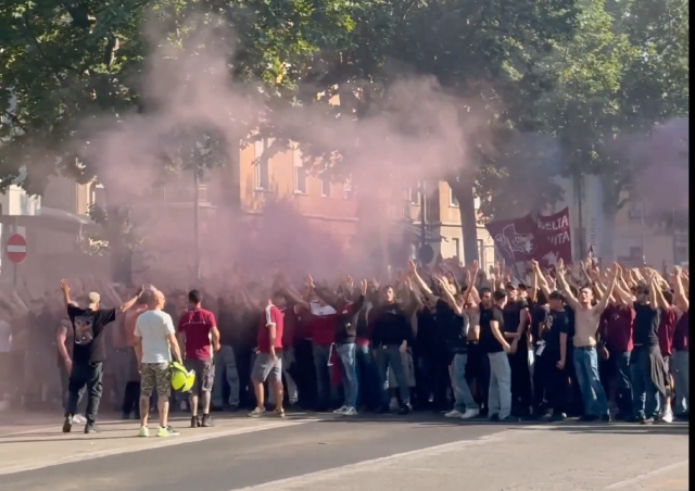Scontri Fra Tifosi Derby Scontri con feriti al derby di Torino, arrestati otto tifosi juventini