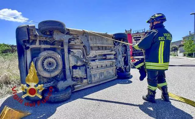 Vigili Del Fuoco Incidente Ghilarza