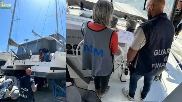 BARCA LUSSO DOGANA Contrabbando ed evasione dell’Iva Olbia, sequestrato un catamarano dal valore di oltre 600mila euro