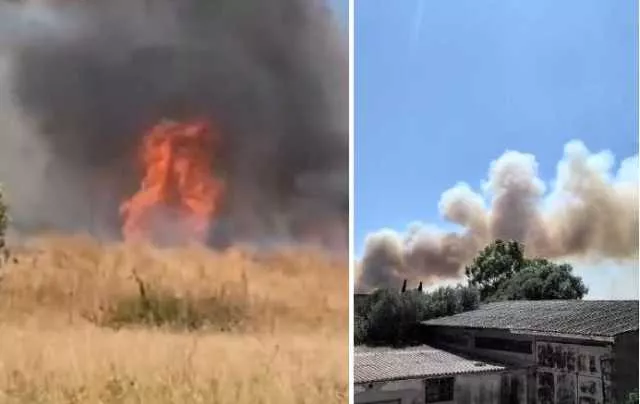 Incendio San Sperate 2