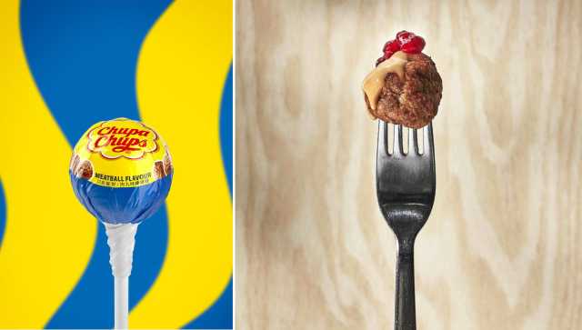 Un lecca lecca al gusto polpette: la curiosa iniziativa all'Ikea di Elmas