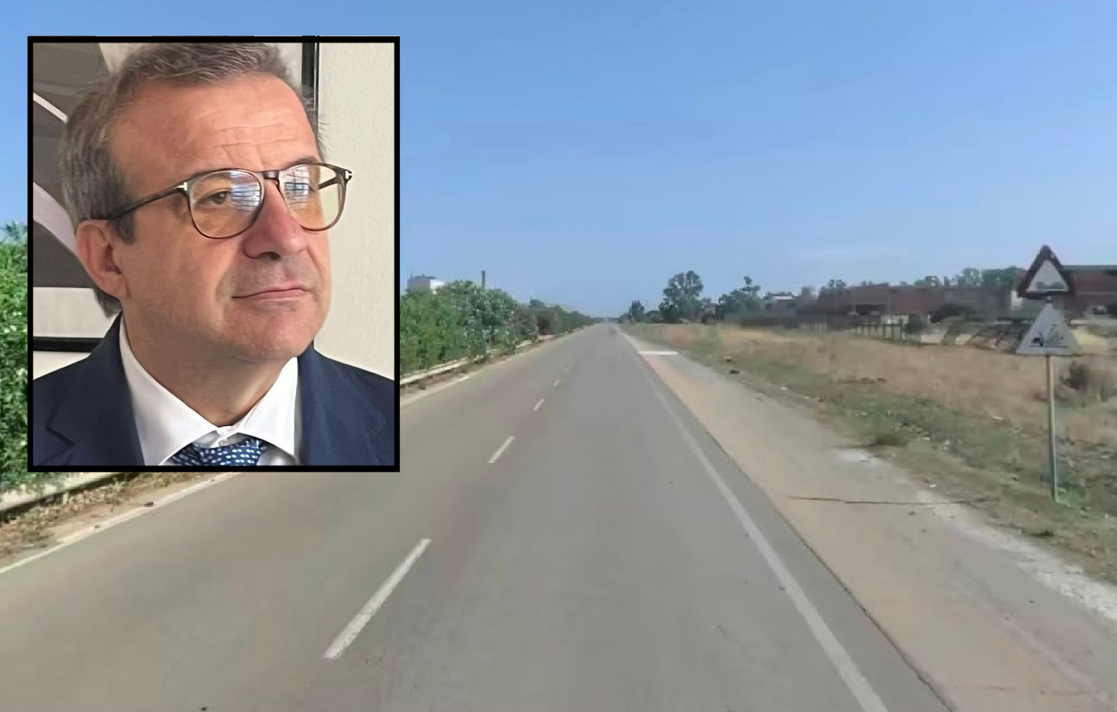 Strada Consortile Con Assessore Cani Lavori straordinari urgenti, dalla Regione 3 milioni di euro per la consortile a Macchiareddu