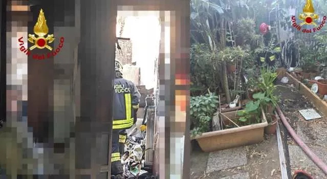 Paura a Palau, scoppia un incendio in un appartamento: danni ingenti