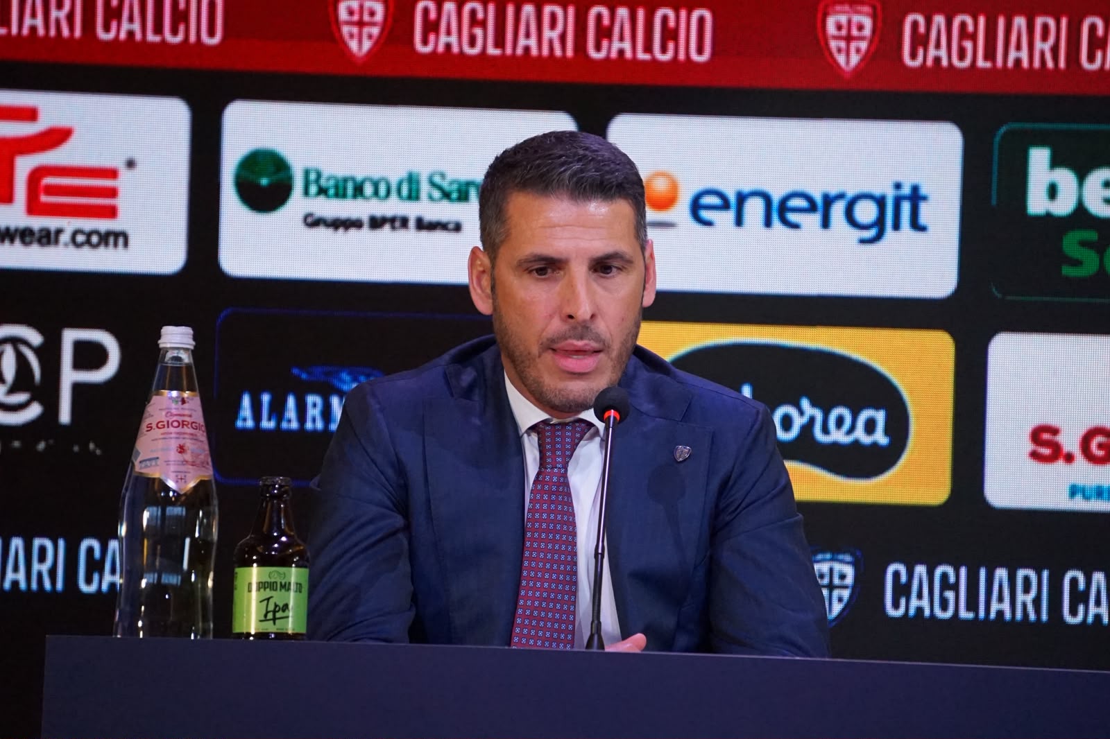 Il nuovo ds del Cagliari Accardi: 